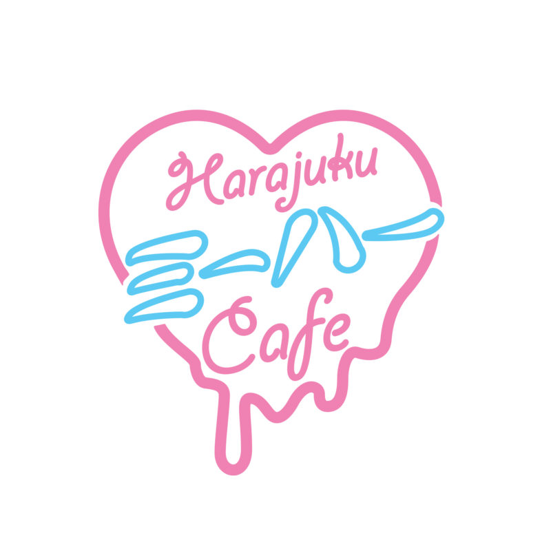 かわいいカフェのロゴデザイン