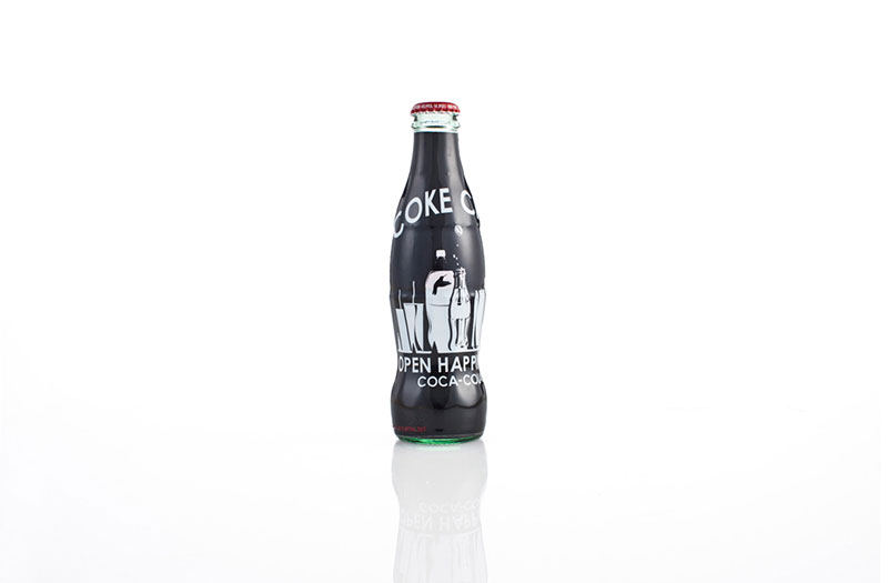 コーラの街のボトルデザイン
